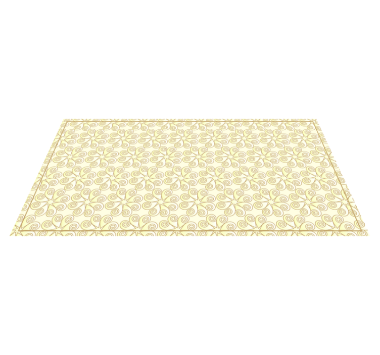 Spiraled Celestial Motif star vinyl carpet - TenStickers