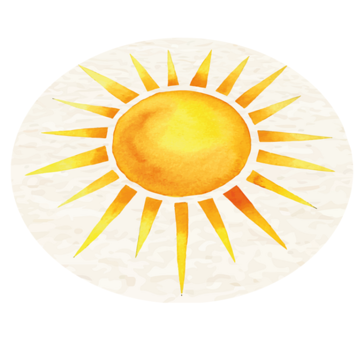 Sunny Burst nature vinyl carpet - TenStickers