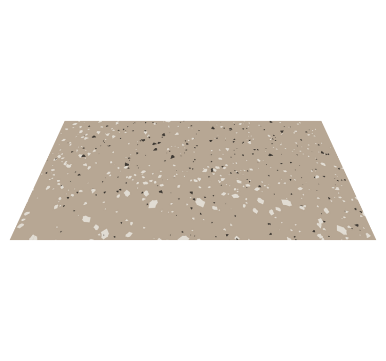 Neutral Terrazzo Pattern marble vinyl carpet - TenStickers