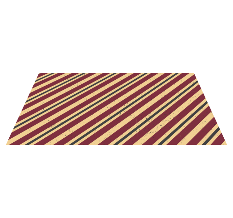 Diagonal abstract pattern striped vinyl carpet - TenStickers