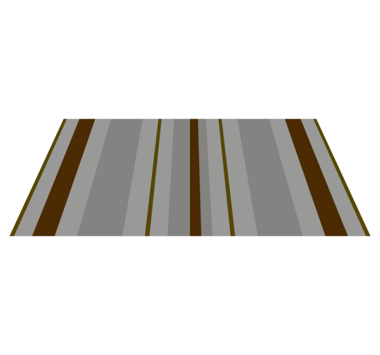 STRIPE PATTERNED ACCENT striped vinyl carpet - TenStickers