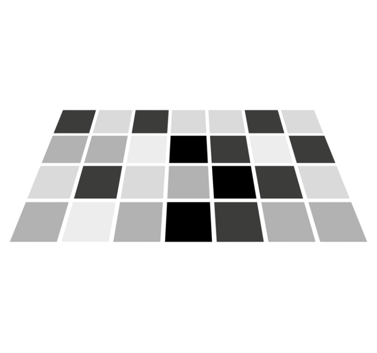 Gray shades squares bathroom vinyl carpet - TenStickers