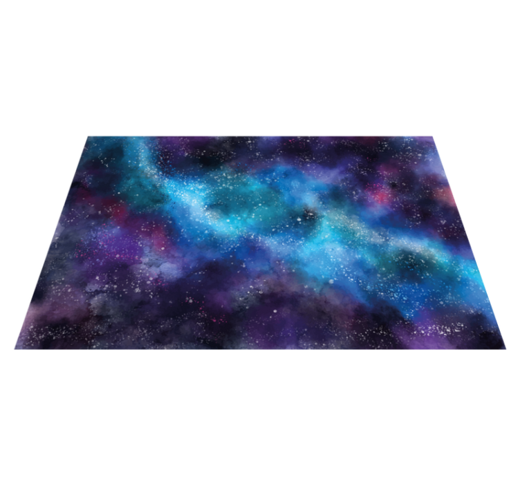Cosmic Fantasy bedroom vinyl carpet - TenStickers