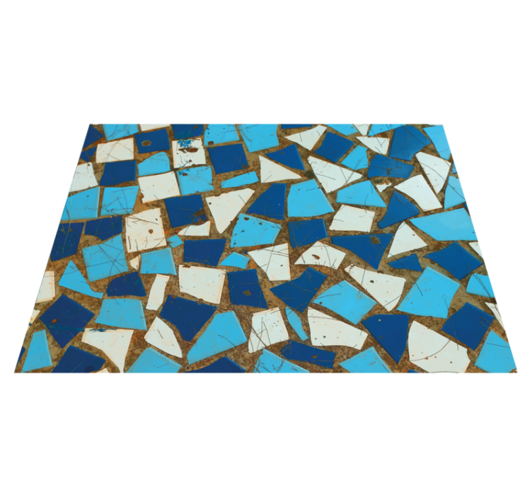 Mosaic vinyl carpet mosaic tile designs - TenStickers