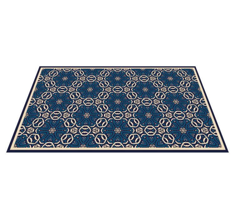 Sophisticated Mosaic Arrangement bedroom vinyl carpet - TenStickers