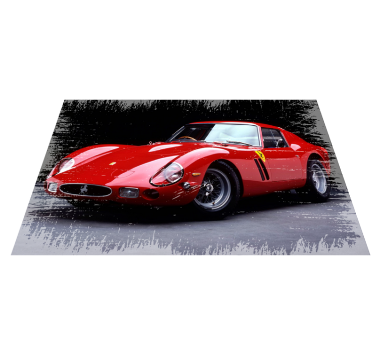 Classic red sports teen vinyl carpet - TenStickers