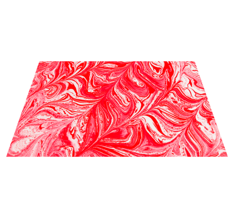 Swirling Red Patterns texture vinyl carpet - TenStickers