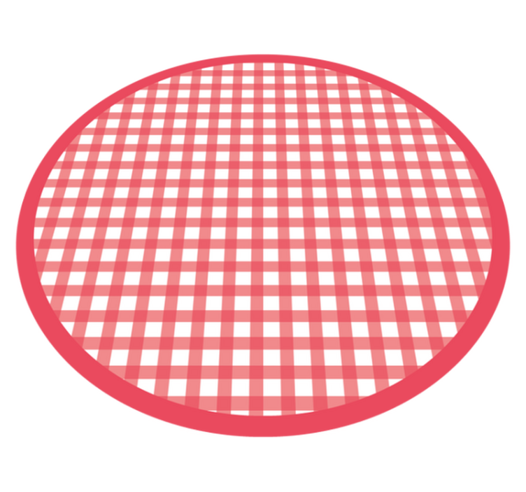 Classic Checkered Pattern striped vinyl carpet - TenStickers