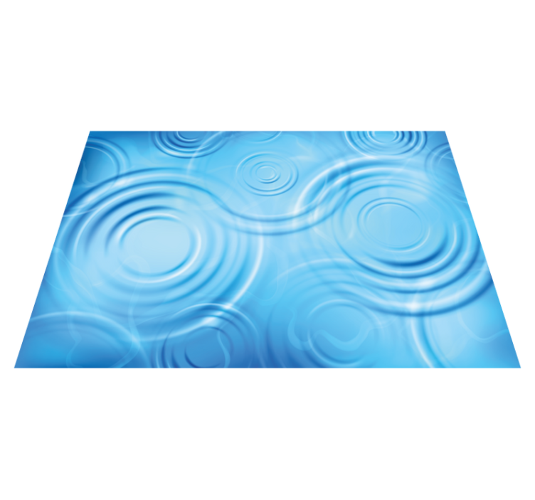 Water Ripples Effect texture vinyl carpet - TenStickers