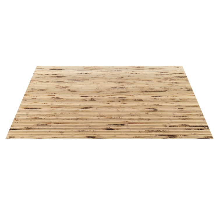 Authentic bamboo appearance wood effect vinyl carpet - TenStickers