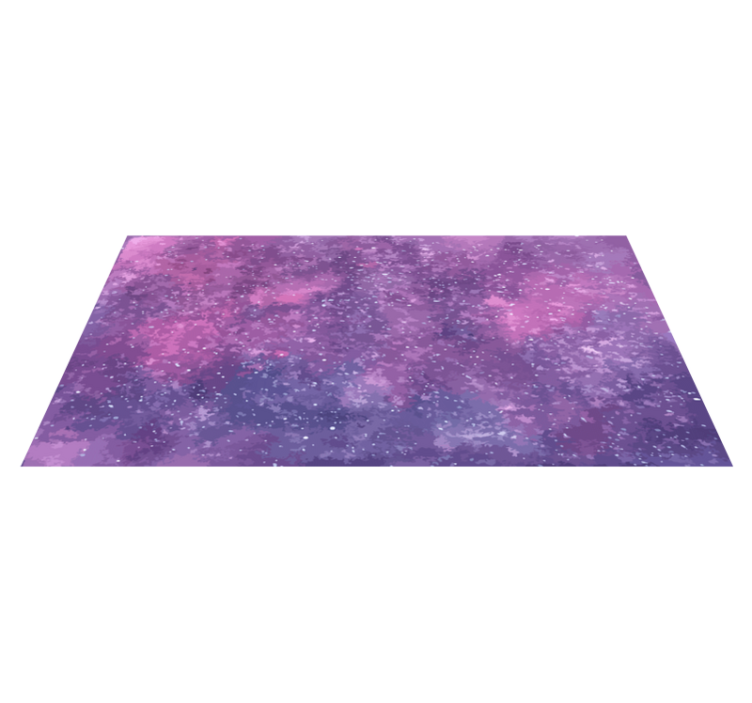 Starlit Galaxy View star vinyl carpet - TenStickers
