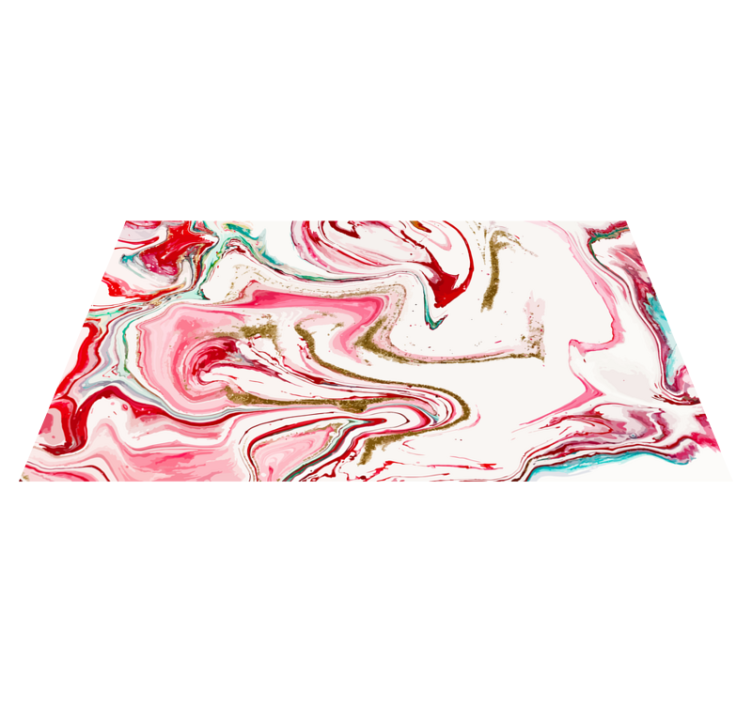Swirling Pink Elegance modern vinyl carpet - TenStickers