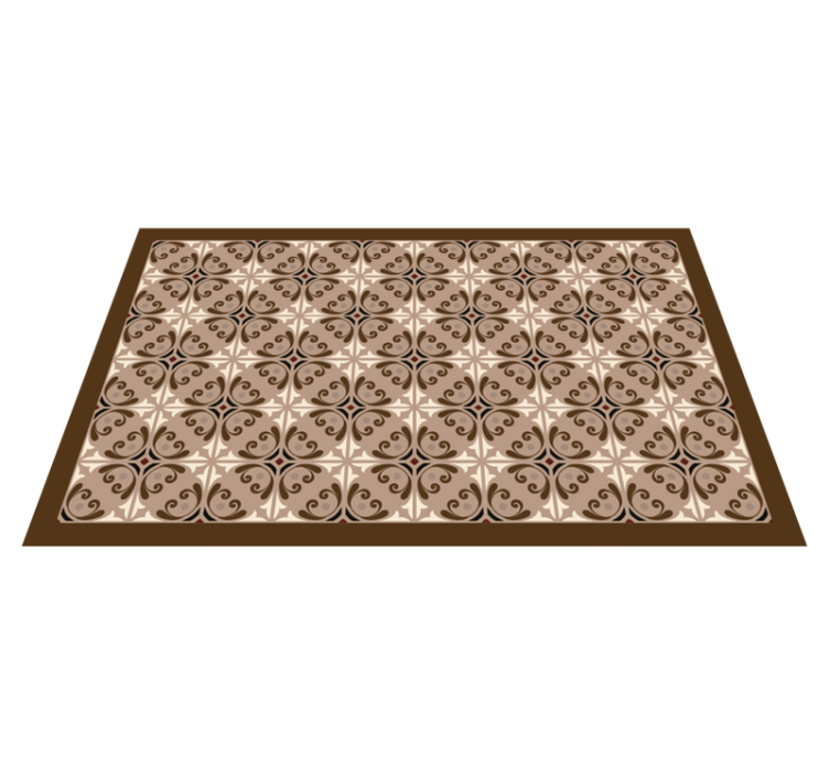 Tile vinyl carpet elegant tile design - TenStickers