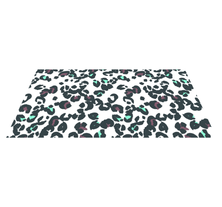 Leopard Pattern Style animal print vinyl carpet - TenStickers