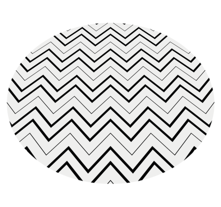 Geometric vinyl carpet herringbone pattern - TenStickers