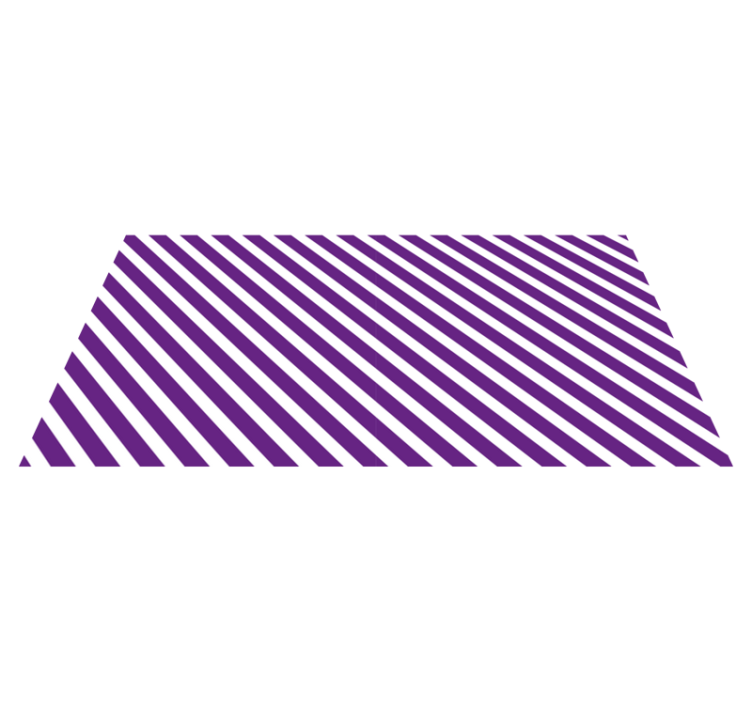 Purple striped path striped vinyl carpet - TenStickers