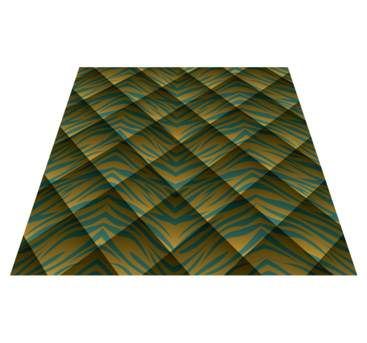 Animal print vinyl carpet zebra pattern fusion - TenStickers