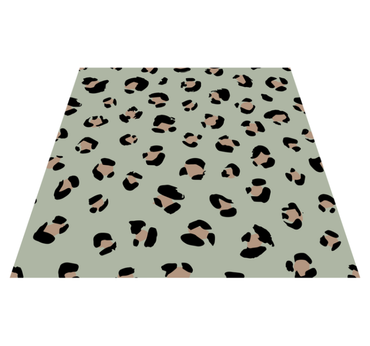 Animal print vinyl carpet leopard print design - TenStickers