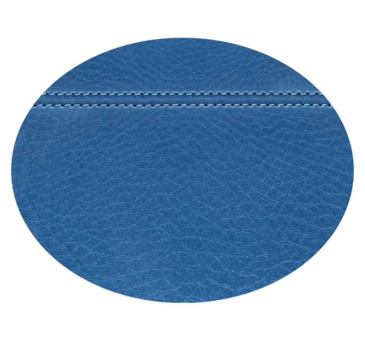 Texture vinyl carpet in leather blue effect - TenStickers