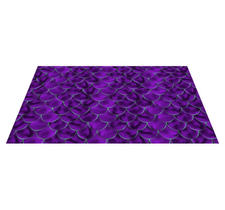 Animal print vinyl carpet in purple pattern - TenStickers