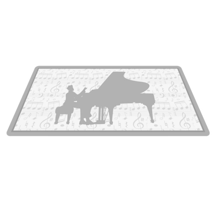 Musical Performance Scene event vinyl carpet - TenStickers
