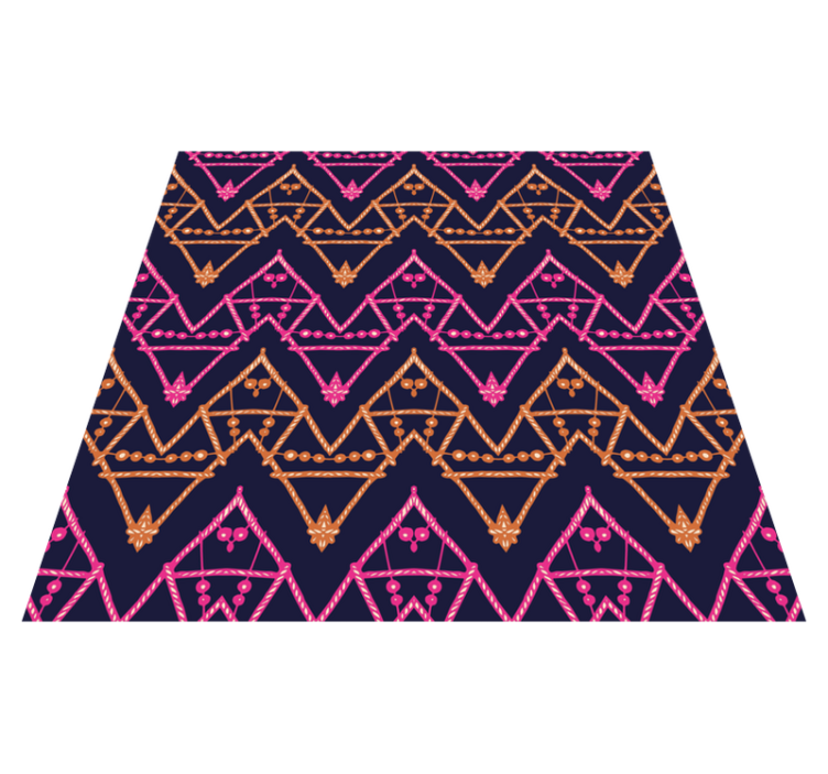 Colorful Tribal Pattern ethnic vinyl carpet - TenStickers