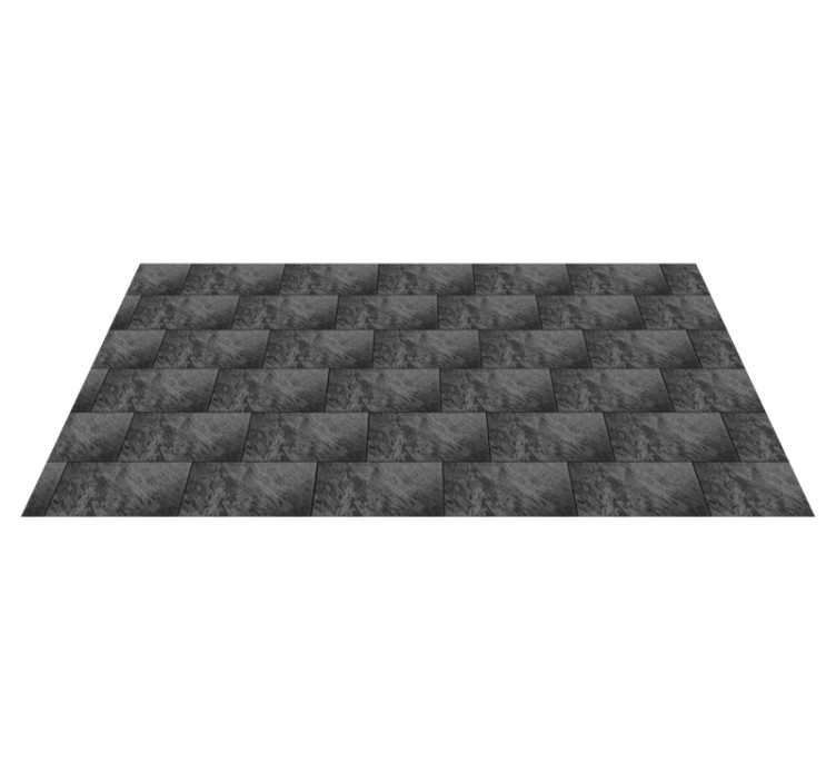 Charcoal style Pattern stone effect vinyl carpet - TenStickers