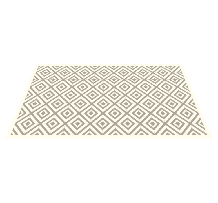 DIAMOND INSPIRATION geometric vinyl carpet - TenStickers