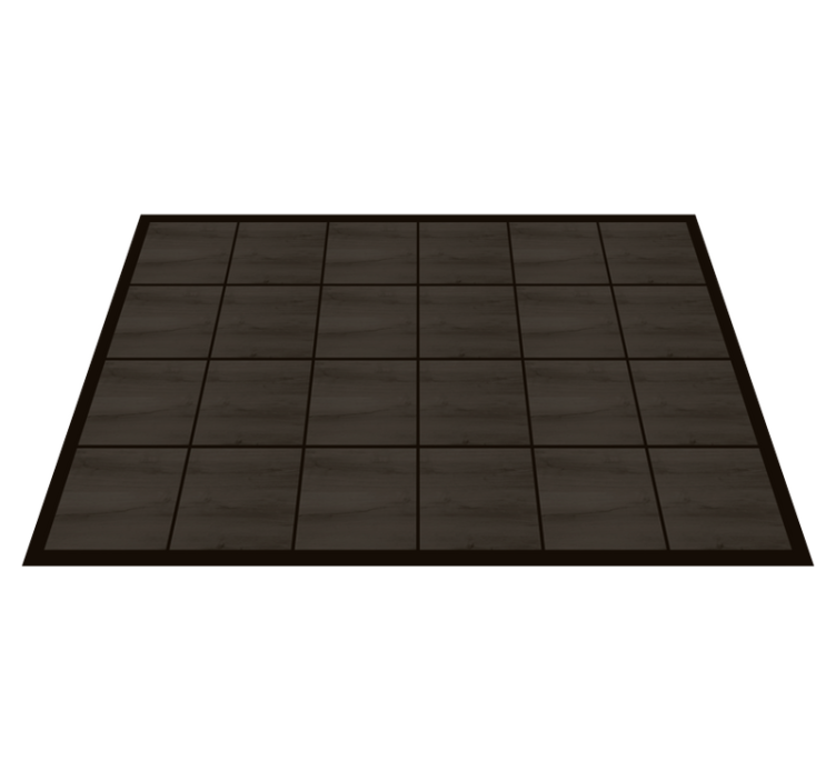 Deep Timber Slates wood effect vinyl carpet - TenStickers