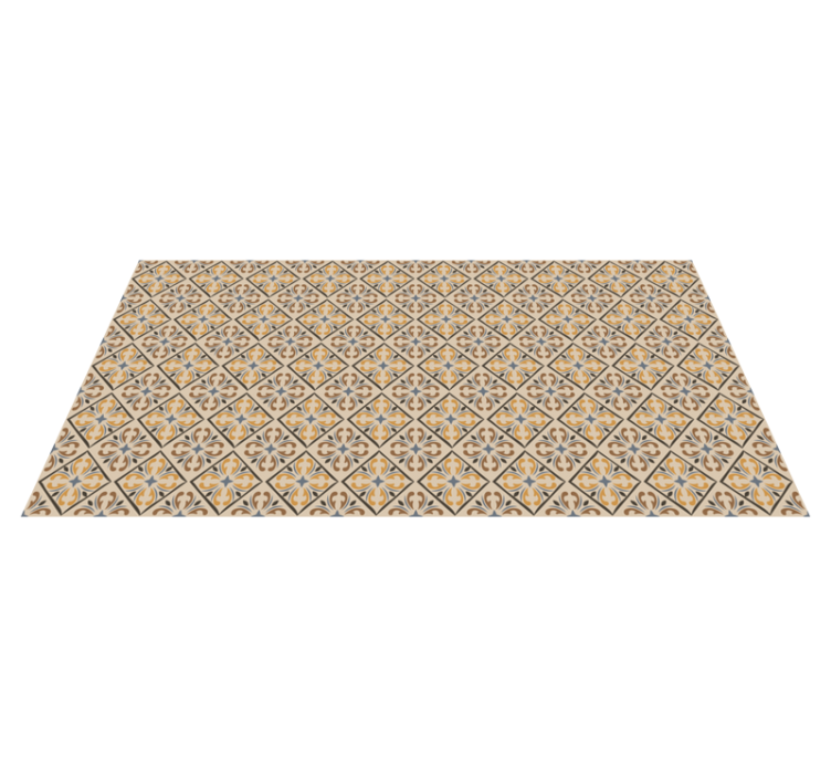 Elegant Pattern Tiles tile vinyl carpet - TenStickers