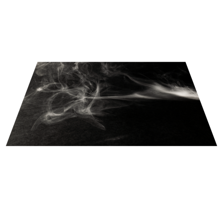 Smoke Swirls Effect modern vinyl carpet - TenStickers