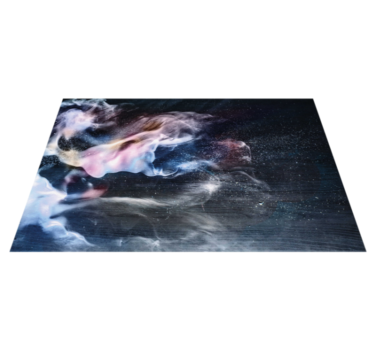 Cosmic smoke swirls teen vinyl carpet - TenStickers