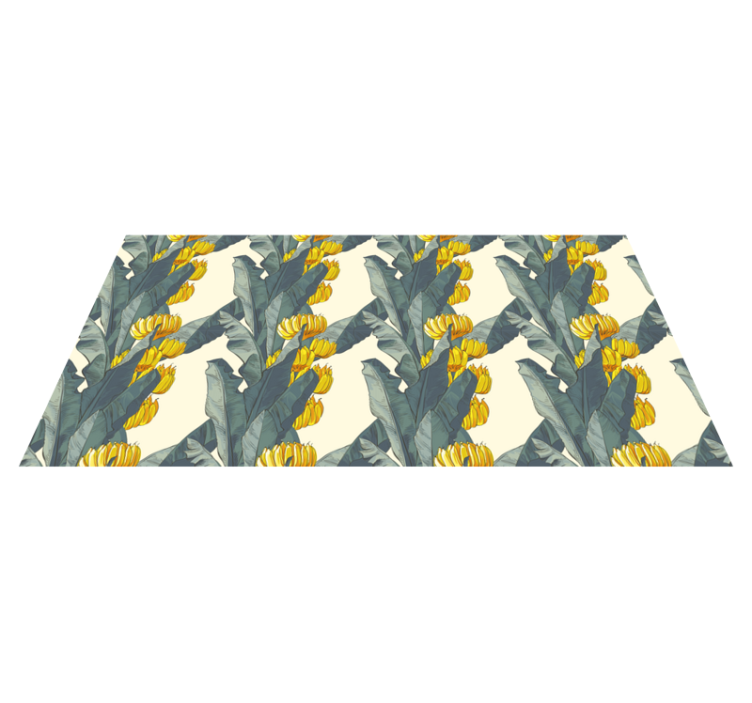 Tropical Bloom Arrangement floral vinyl carpet - TenStickers