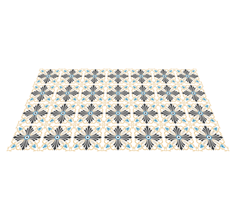 Mosaic vinyl carpet elegant mosaic design - TenStickers