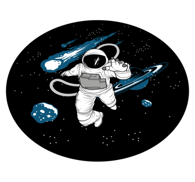 Astro Adventure road vinyl carpet - TenStickers