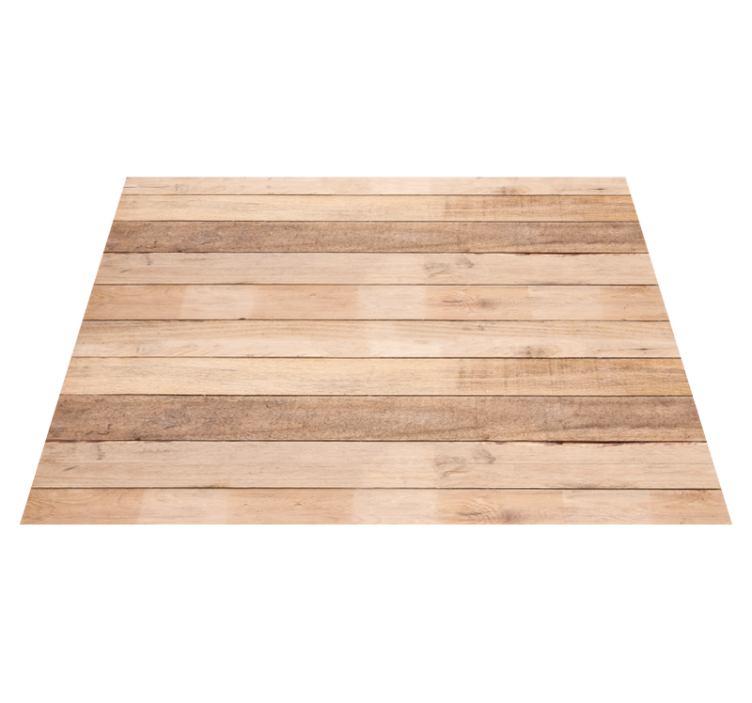 Plank Style wood effect vinyl carpet - TenStickers