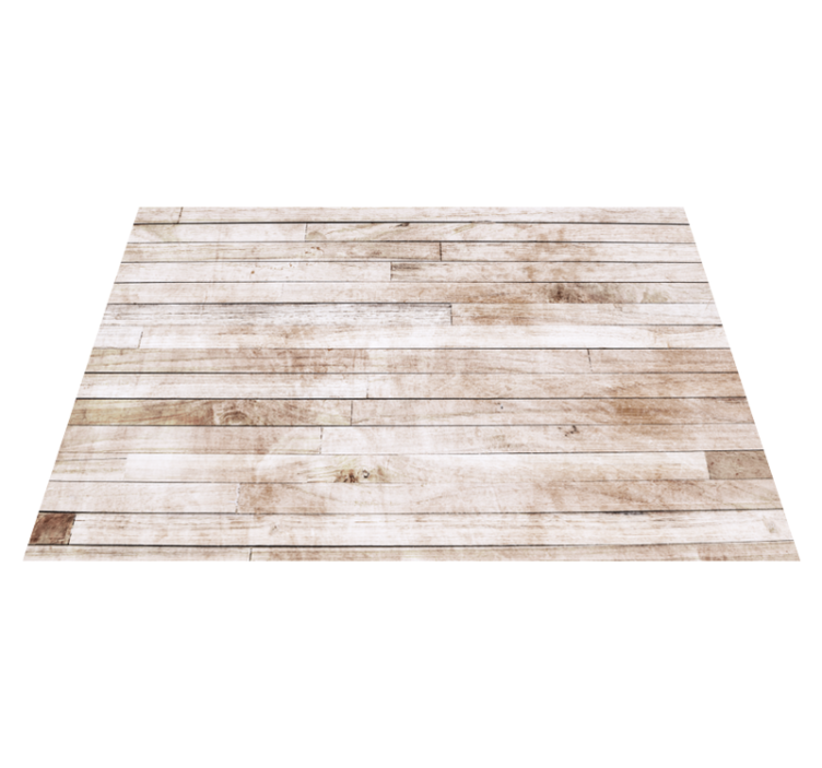 Light plank appearance wood effect vinyl carpet - TenStickers
