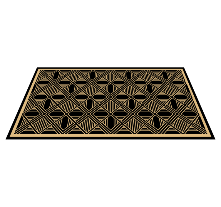 Art Deco sophistication modern vinyl carpet - TenStickers