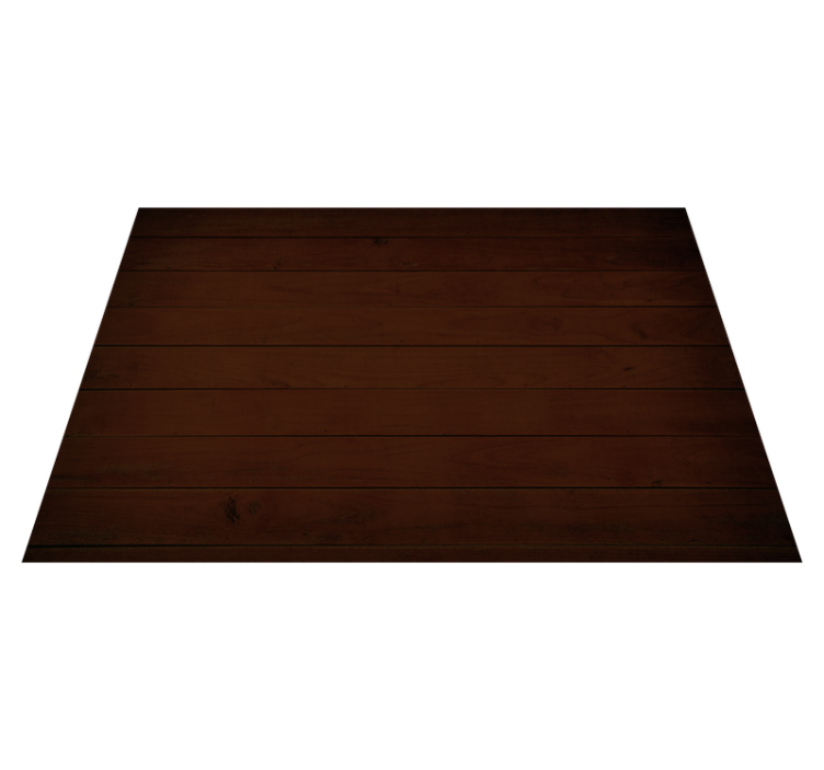 Dark brown texture wood effect vinyl carpet - TenStickers