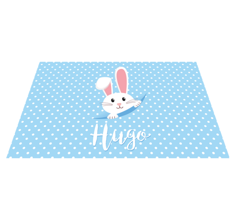 rabbit and moles kids vinyl carpet - TenStickers