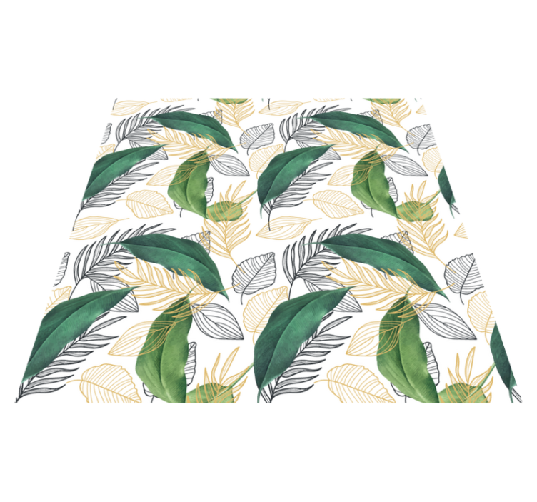 Rich Foliage Element nature vinyl carpet - TenStickers