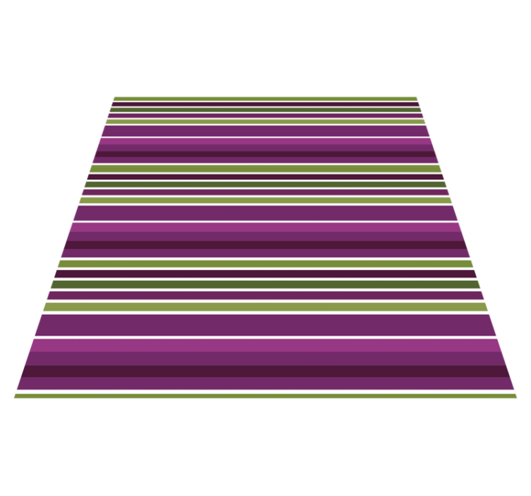 Purple horizontal striped vinyl carpet - TenStickers
