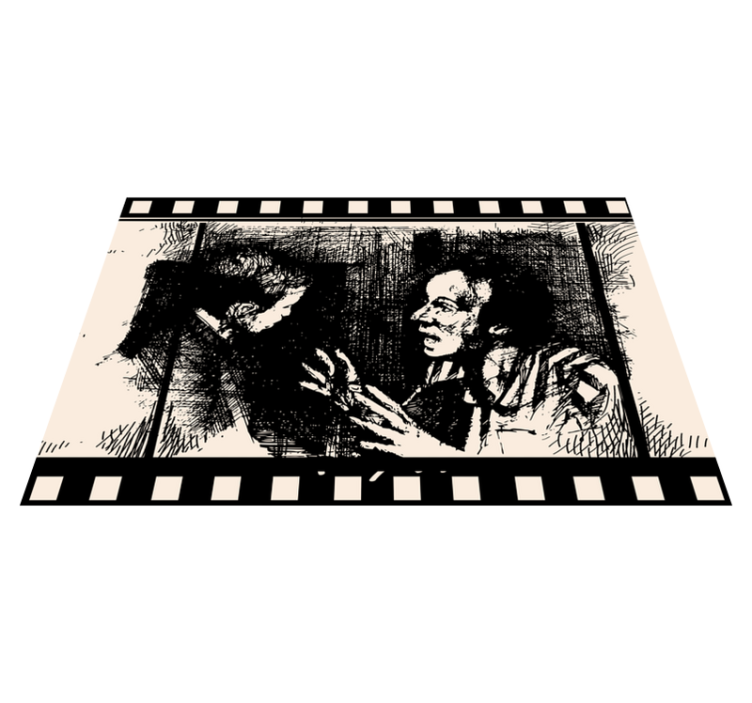 Movie Scene Art event vinyl carpet - TenStickers