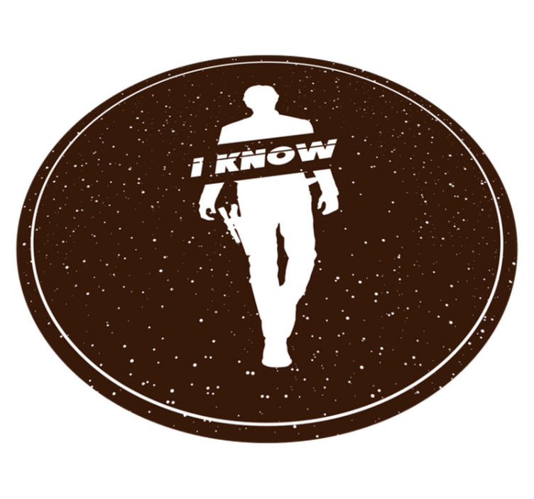 Streamlined Silhouette Assertion minimalist vinyl carpet - TenStickers