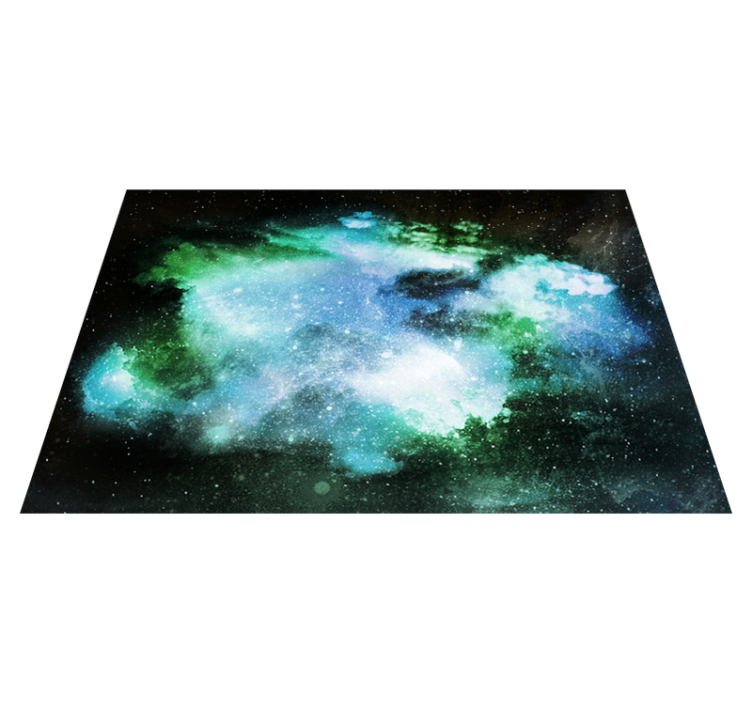 Celestial Discovery star vinyl carpet - TenStickers