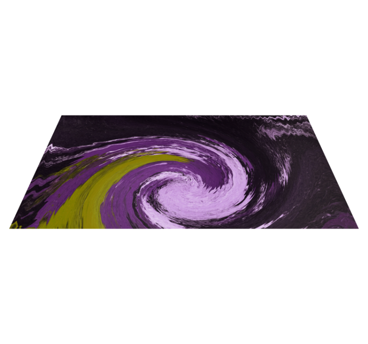 Spiraling colour flows teen vinyl carpet - TenStickers