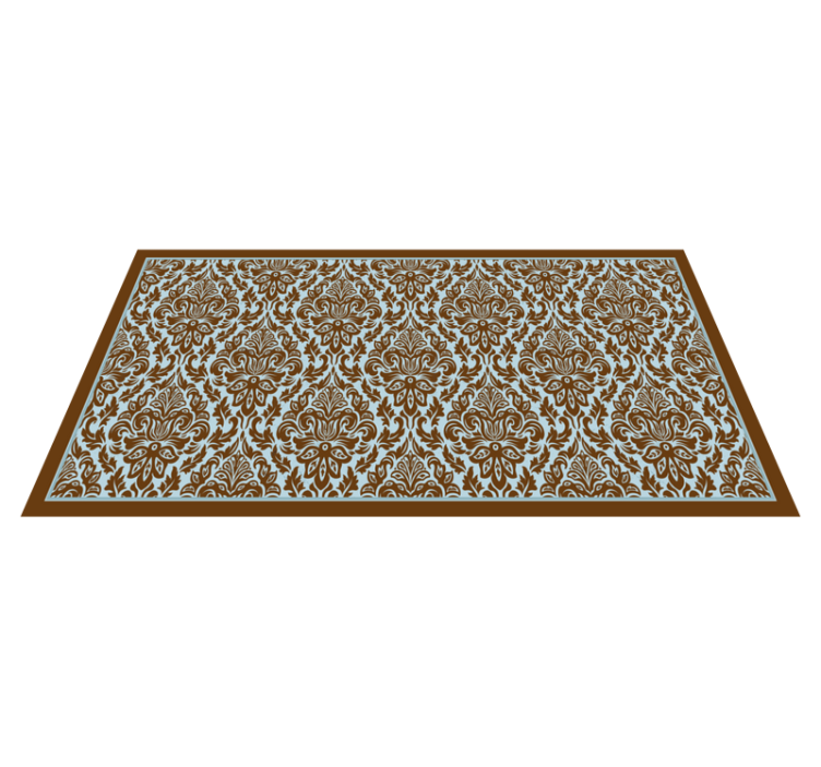Elegant floral arrangement vintage vinyl carpet - TenStickers