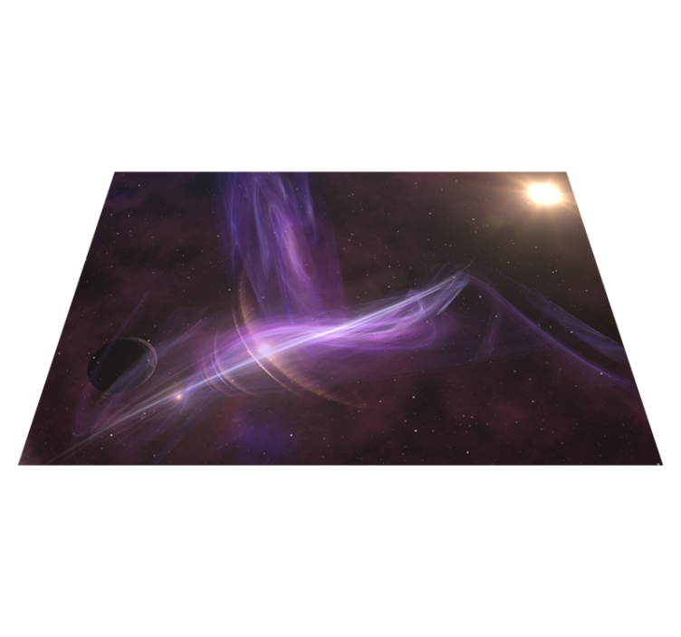 Galactic dreamscape kids vinyl carpet - TenStickers