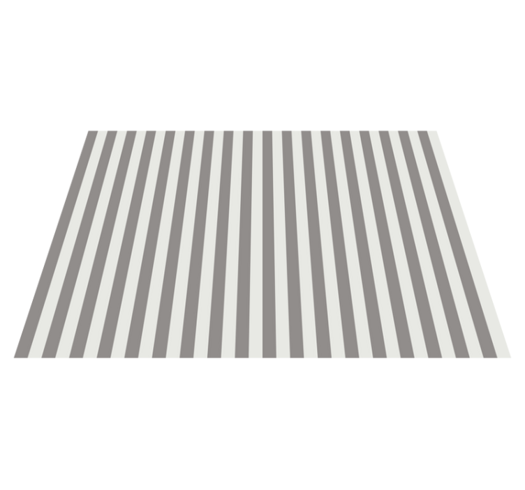 Vertical gray lines striped vinyl carpet - TenStickers