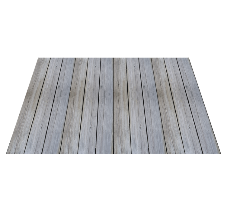 Weathered greyn planks wood effect vinyl carpet - TenStickers